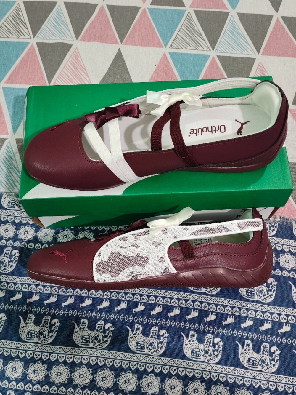 Puma Retro Ballet Mary Jane Flats